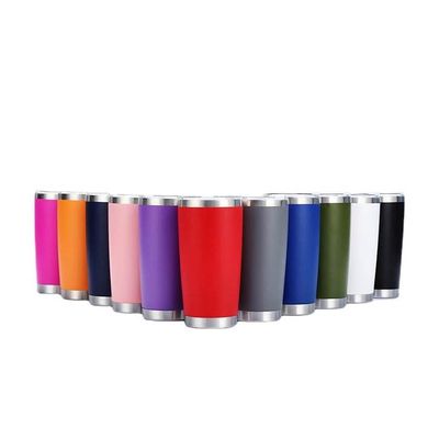 20oz Δύο τοίχοι από ανοξείδωτο χάλυβα με στεγνή υγρασία με κάλυμμα