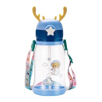 600 ml χωρητικότητα Custom Logo Διαφανές Φαγητό Πολυεπίπεδο πλαστικού καφέ από άχυρο για παιδιά
