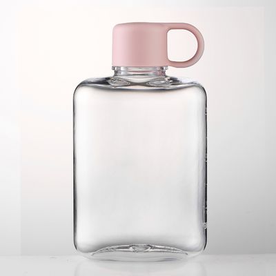 Προσαρμοσμένο λογότυπο Δικαιούμενο 500ML 360ML Σχήμα ορθογώνιου τετράγωνου μπουκάλια νερού για εξωτερικά αθλήματα