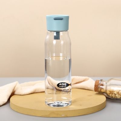 550 ml Bpa ελεύθερο πλαστικό αδιάβροχο κάλυμμα επαναχρησιμοποιήσιμο ποτό Tritan μπουκάλι νερού Ιδανικό για τρέξιμο