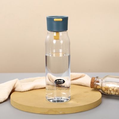 550 ml Bpa ελεύθερο πλαστικό αδιάβροχο κάλυμμα επαναχρησιμοποιήσιμο ποτό Tritan μπουκάλι νερού Ιδανικό για τρέξιμο