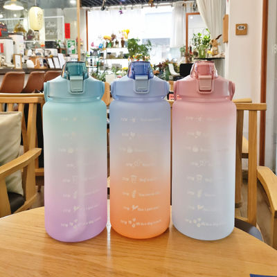 2000 ml χρωματικό διαχωριστικό φλιτζάνι με χρονική κλίμακα συνοδευτικό μπουκάλι νερού για ενήλικες