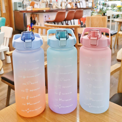 2000 ml χρωματικό διαχωριστικό φλιτζάνι με χρονική κλίμακα συνοδευτικό μπουκάλι νερού για ενήλικες