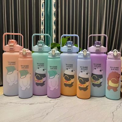 Περιβαλλοντικό BPA FREE Χρώμα κλίσης Κινητήρια γυμναστήριο Αθλητισμός Αθλητισμός Τριτάνιο Βάζο Νερού Σετ
