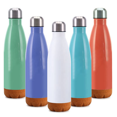 500 ml χωρητικότητας Ατσάλινο διπλό κενό μπουκάλι ποτών για ταξίδια και αθλητισμό