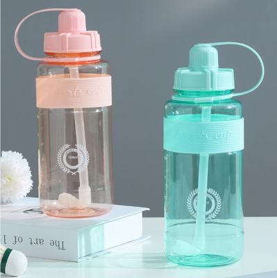 Μονάδα απευθείας κατανάλωσης αλκοόλ Unisex 1000ml BPA Free Tritan Motivational Gym πλαστικό μπουκάλι νερού με χρονοδιακόπτη