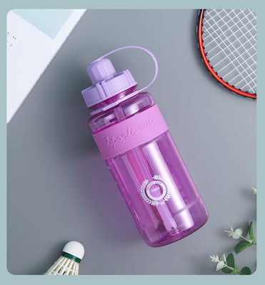 Μονάδα απευθείας κατανάλωσης αλκοόλ Unisex 1000ml BPA Free Tritan Motivational Gym πλαστικό μπουκάλι νερού με χρονοδιακόπτη