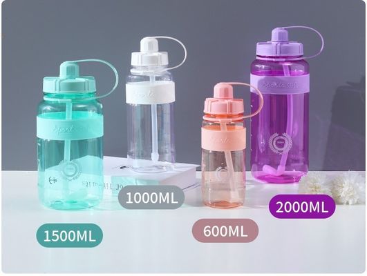 Μονάδα απευθείας κατανάλωσης αλκοόλ Unisex 1000ml BPA Free Tritan Motivational Gym πλαστικό μπουκάλι νερού με χρονοδιακόπτη