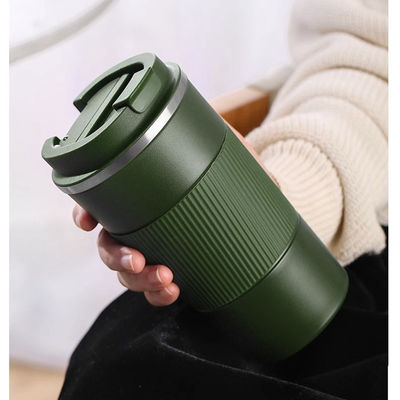 Χάλυβα από ανοξείδωτο χάλυβα 380 ml/510 ml Δύο τοίχοι κενό κύπελλο για απομονωμένο ταξίδι και καυτό καφέ