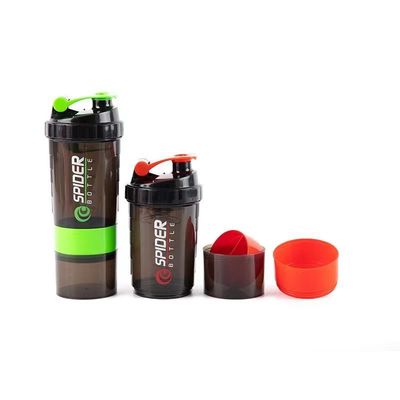 Εξωτερική γυμναστική και αθλητισμός 500 ml πλαστικό γυμναστήριο μπουκάλι με μπάλα ανάμειξης