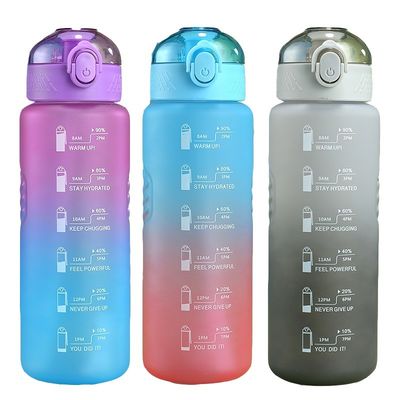 32oz 1000ml Προαγωγικό αθλητικό μπουκάλι νερού με ροή Flip Top Leak Proof Κεπάκι φορητό