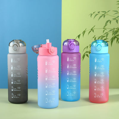 32oz 1000ml Προαγωγικό αθλητικό μπουκάλι νερού με ροή Flip Top Leak Proof Κεπάκι φορητό