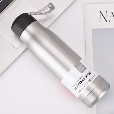 400 ml/500 ml Σύγχρονο σχεδιασμό από ανοξείδωτο χάλυβα διπλό τοίχωμα μονωμένο αθλητικό μπουκάλι νερού