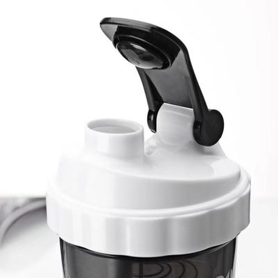 500 ml Τρεις στρώσεις πλαστικό γυμναστήριο γυμναστική πρωτεΐνη shaker μπουκάλι νερού για εξωτερικά σπορ