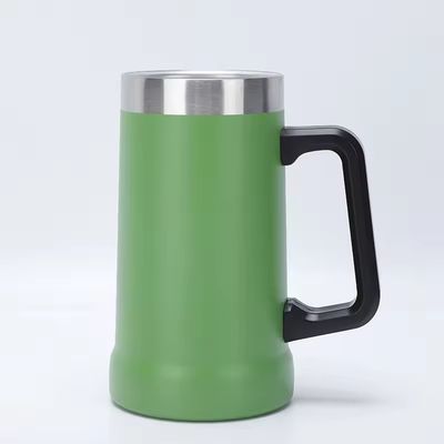 710 ml χωρητικότητα ευρύ στόμα ανοξείδωτο χάλυβα πρωτεϊνικό αναμεικτήρα με λαβή για την εξατομίκευση