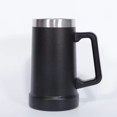 710 ml χωρητικότητα ευρύ στόμα ανοξείδωτο χάλυβα πρωτεϊνικό αναμεικτήρα με λαβή για την εξατομίκευση