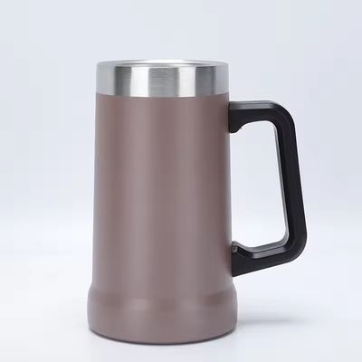 710 ml χωρητικότητα ευρύ στόμα ανοξείδωτο χάλυβα πρωτεϊνικό αναμεικτήρα με λαβή για την εξατομίκευση