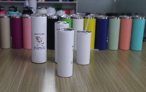 Μεγάλη χωρητικότητα Custom Creative Straw Isolated Travel Mug από 304 ανοξείδωτο χάλυβα
