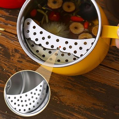 Δημιουργικό σχεδιασμό Κούπα τσαγιού με φίλτρο ημισέληνου 501-600ml χωρητικότητα 304 ανοξείδωτο χάλυβα