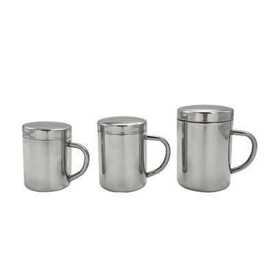 300 ml 400 ml Double Wall Stainless Steel Beer Mug με Custom Printing Logo και Χερούλι