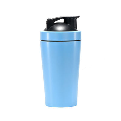 500ml και 750ml γυμναστήριο Μεταλλικό αναζωογονητικό μπουκάλι από ανοξείδωτο χάλυβα με μπάλα ανάμειξης OEM αποδεκτό