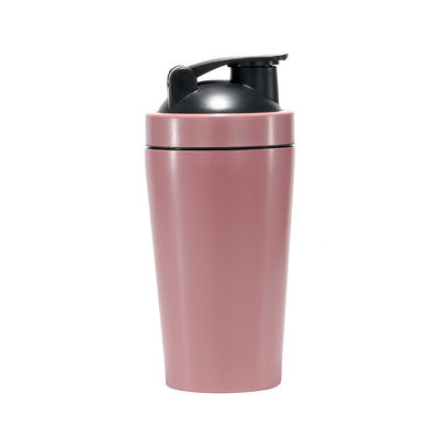 500ml και 750ml γυμναστήριο Μεταλλικό αναζωογονητικό μπουκάλι από ανοξείδωτο χάλυβα με μπάλα ανάμειξης OEM αποδεκτό