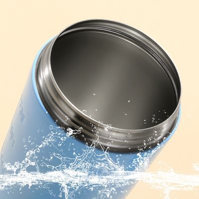 500ml και 750ml γυμναστήριο Μεταλλικό αναζωογονητικό μπουκάλι από ανοξείδωτο χάλυβα με μπάλα ανάμειξης OEM αποδεκτό