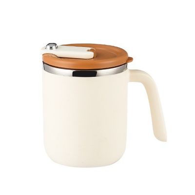 500 ml Custom Logo Διπλό στρώμα από ανοξείδωτο χάλυβα Απομονωμένο ταξιδιωτικό φλιτζάνι με κάλυμμα χειριστή