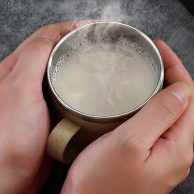 Μεταφορτωτές 220ML διπλά στρώματα φλιτζάνια από ανοξείδωτο χάλυβα για αντιφλεγμονή και τα ποτά τσαγιού