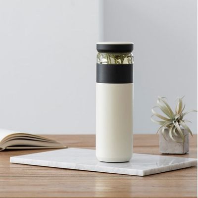 Δυναμικό θερμομόνωσης 500 ml ατσάλινου κενού με φίλτρο διαχωρισμού