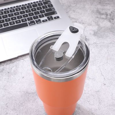 30oz διπλό τοίχωμα από ανοξείδωτο χάλυβα κρασί tumbler επαναχρησιμοποιήσιμο κενό μπουκάλι με καπάκι