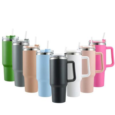 40oz Tumbler με λαβή Κλασικό Στυλ Σχεδιασμού Κούπα Καφέ Κούπα Ατσάλι
