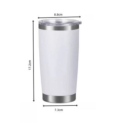 Κούπα καφέ 20oz από ανοξείδωτο χάλυβα με διπλό τοίχο