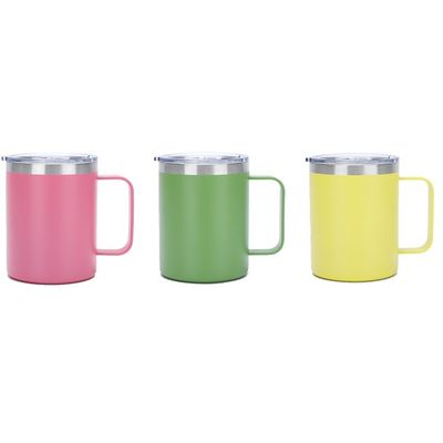 OEM 12oz Ατσάλινο Κούπα Καφέ με διπλή μόνωση τοίχου και καθαρό χρώμα σχεδιασμό