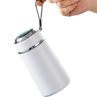 Πίσω στο σχολείο 350ml μπουκάλι νερού από ανοξείδωτο χάλυβα με λαβή σχοινί και μπουκάλι θερμό