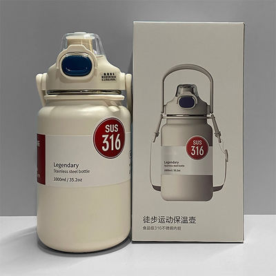 Όλοι οι χρήστες 500 ml Sport Double Wall Vacuum Flask με Straw Kids Tumbler Mug