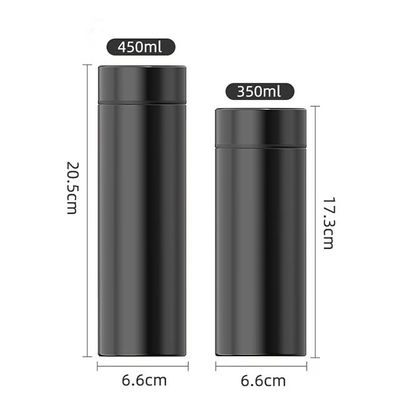 350 ml χωρητικότητα Καθαρό φλιτζάνι Ατσάλι Βακούμι μπουκάλι νερού για ζεστά ποτά στο αυτοκίνητο