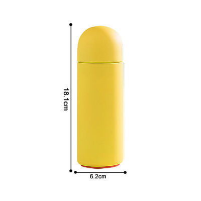 Κεραμίδας Custom Logo Soft Touch 260ml Διπλό τοίχωμα Απομονωμένο Vakuum Flask Χρώμα Ατσάλινο μπουκάλι νερού