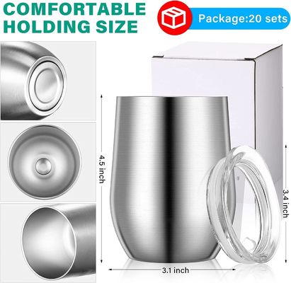 350 ml ατσάλινο κρασιού Tumbler Η απόλυτη επιλογή για κάμπινγκ και εξωτερικά ταξίδια