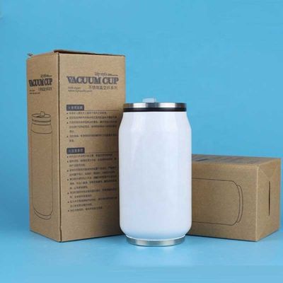 12oz 17oz διπλό τοίχωμα ανοξείδωτου χάλυβα σόδα μπορεί tumbler με άχυρο κάλυμμα κάλυμμα ποτό