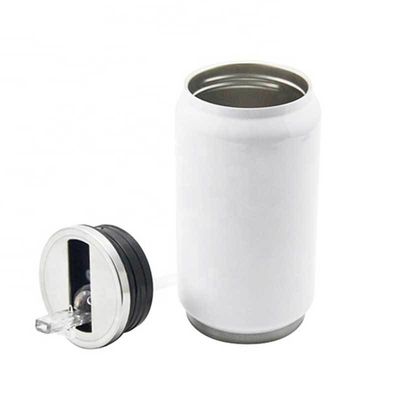 Χάλυβα ανοξείδωτο υπολίμανση κενό Cola Can Tumbler 12 Oz με άχυρο και το καπάκι περιλαμβάνεται