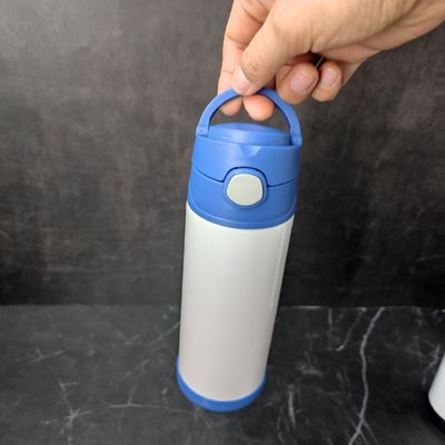 12oz Sublimation Kids Tumblers μπουκάλι νερού για παιδιά με ανοξείδωτο χάλυβα μέσα