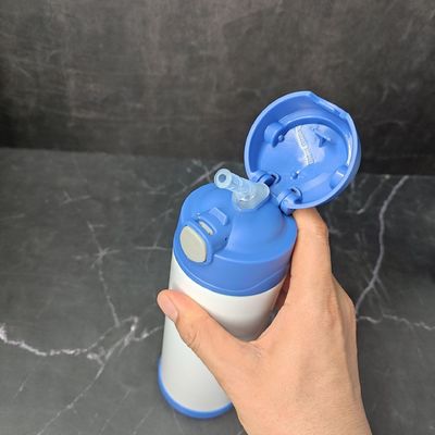 12oz Sublimation Kids Tumblers μπουκάλι νερού για παιδιά με ανοξείδωτο χάλυβα μέσα