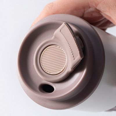 Καθαρό κύπελλο 350 ml 304 από ανοξείδωτο χάλυβα φορητό μπουκάλι για ζεστά ποτά