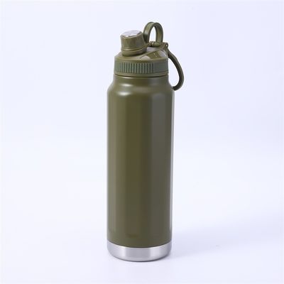 Μεταλλικός τύπος Ατσάλι ατμόσφαιρα Φλάσκα Απομονωμένη Αθλητική Θερμική Φλάσκα 32oz μπουκάλι νερού