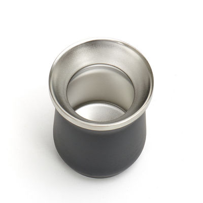 6oz 8oz διπλό τοίχωμα από ανοξείδωτο χάλυβα Yerba Mate Cup βιώσιμη ποτό για μικρό καφέ