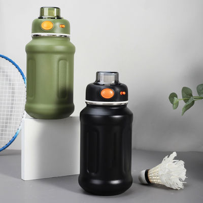 620 ml/950 ml χωρητικότητα Matte Man Bike Απομονωμένο μπουκάλι νερού με καμπυλωτό καπάκι από ανοξείδωτο χάλυβα
