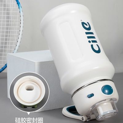 620 ml/950 ml χωρητικότητα Matte Man Bike Απομονωμένο μπουκάλι νερού με καμπυλωτό καπάκι από ανοξείδωτο χάλυβα