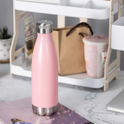 500 ml χωρητικότητας διπλής τοιχώσεως φιάλη κενού από ανοξείδωτο χάλυβα για τη διατήρηση των ποτών ζεστά ή κρύα