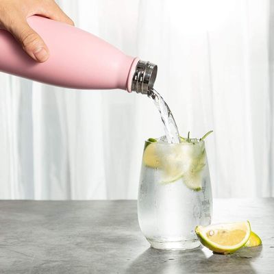 500 ml χωρητικότητας διπλής τοιχώσεως φιάλη κενού από ανοξείδωτο χάλυβα για τη διατήρηση των ποτών ζεστά ή κρύα